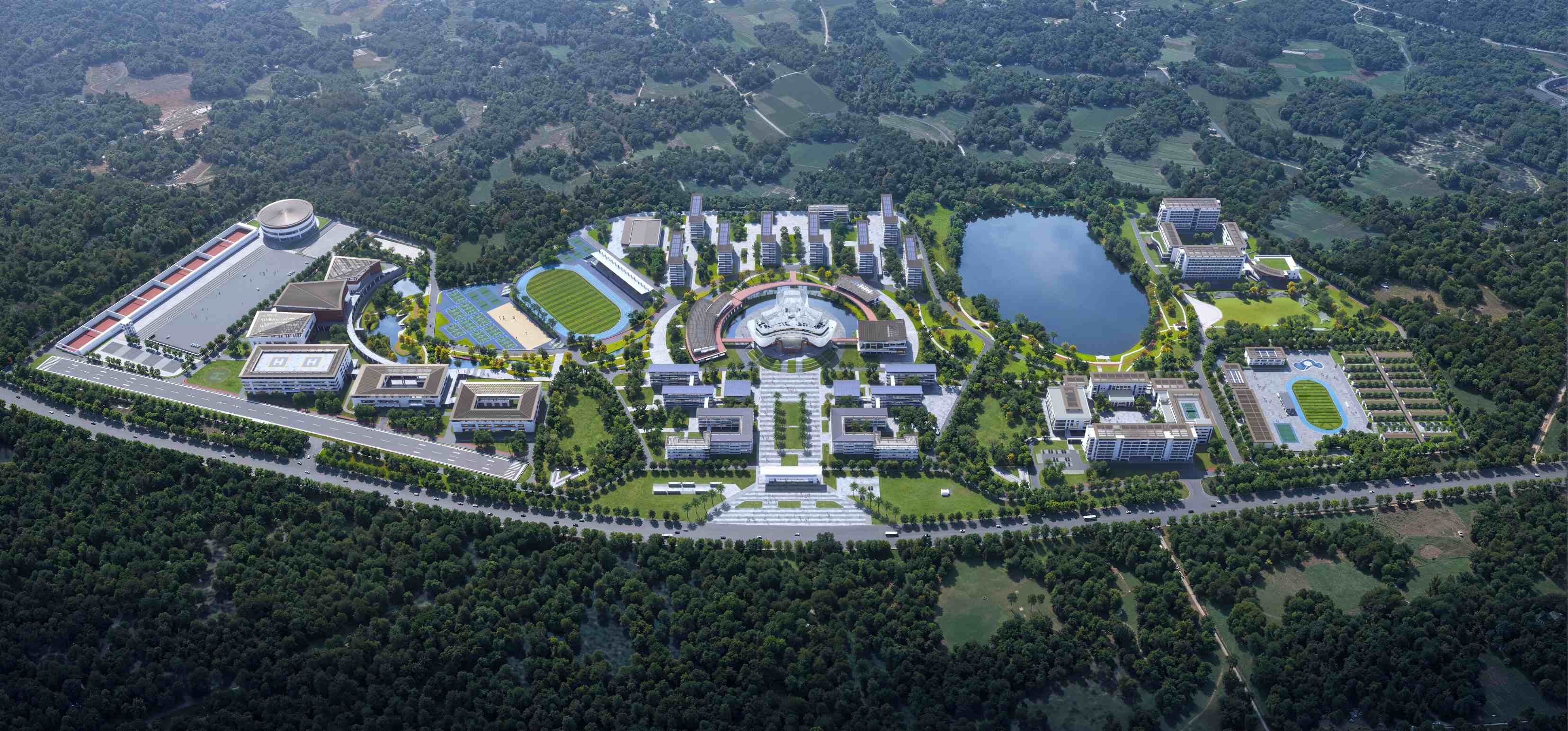 海南警察学院二期项目开工